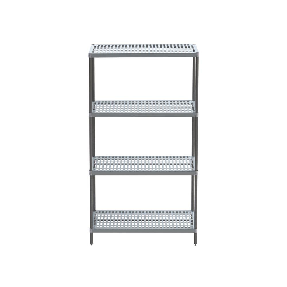46x91x183 4 Katlı İstif Rafı Boyalı