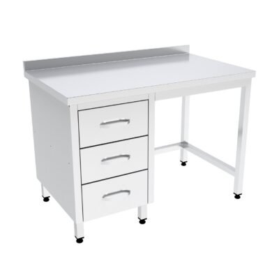 Çalışma Tezgahı Blok Çekmeceli Taban Rafsız 900x600x850 mm