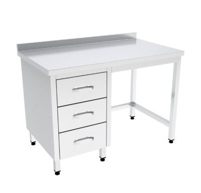 Çalışma Tezgahı Blok Çekmeceli Taban Rafsız 1100x600x850 mm