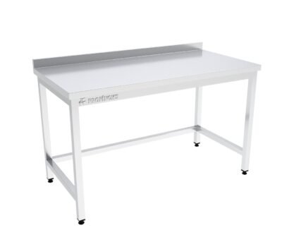 Çalışma Tezgahı Sırtlı Taban Rafsız 900x600x850 mm