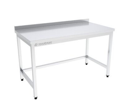 Çalışma Tezgahı Sırtlı Taban Rafsız 1800x600x850 mm