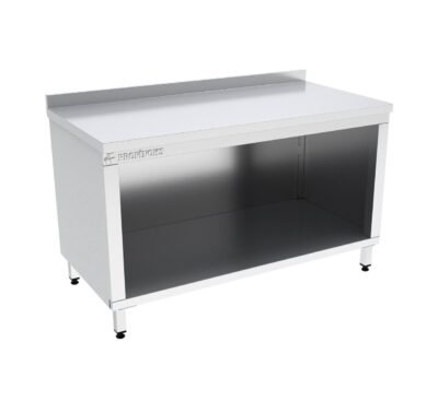 Dolaplı Çalışma Tezgahı Ara Rafsız Önü Açık 1400x700x850 mm