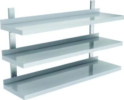 Üç Katlı Duvar Rafı 1400x300x30 mm