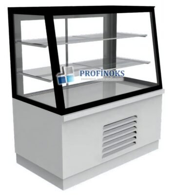 Eğik Camlı Dik Tip Pasta Teşhir Dolabı Soğutmalı 1800x700x1300 mm