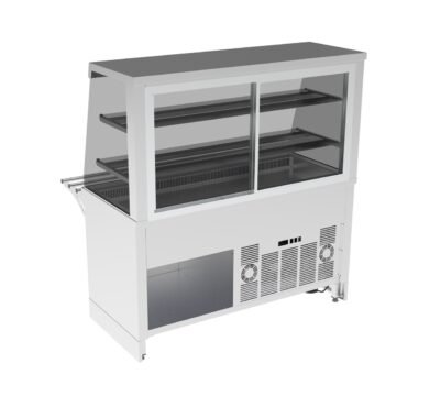 Kule Tip Soğuk Dolap Önü Açık, Alt Deposuz 1200x700x1600 mm