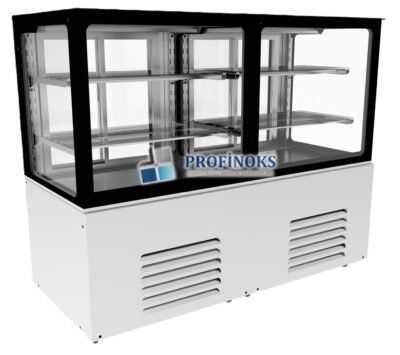 Kombinasyon Teşhir Dolabı Kahveci Konsepti 2 li Modül 1300x700x1300 mm