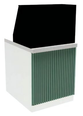 Kasa Tezgahı Granit Tablalı Mobilya Dekorlu 1000x880x850 mm