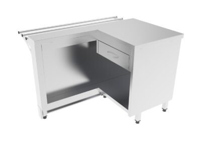 Kasa Tezgahı Tepsi Kaydırma Dahil 1200x700x850 mm
