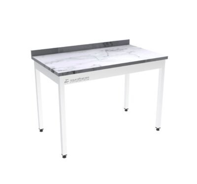 Mermer Tablalı Çalışma Tezgahı Taban Rafsız 2400x700x850 mm
