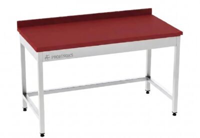 Polietilen Tablalı Çalışma Tezgahı Taban Rafsız 1300x700x850 mm