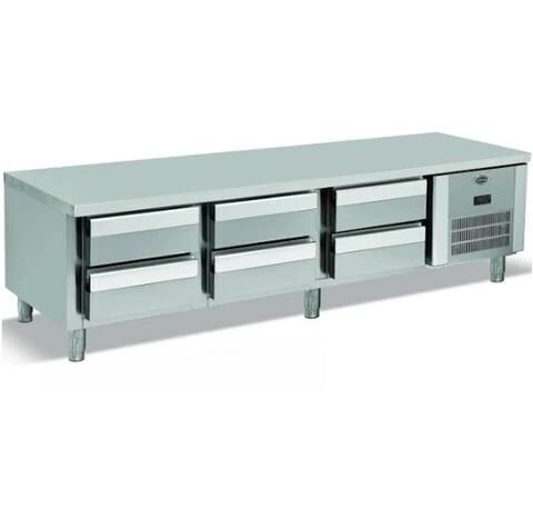 Empero Set Altı Dondurucu 8 Çekmeceli , 240x70x60, EMP.240.70.02-S - Görsel 2