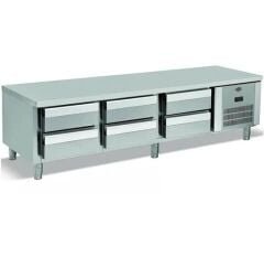 Empero Set Altı Dondurucu 8 Çekmeceli , 240x70x60, EMP.240.70.02-S