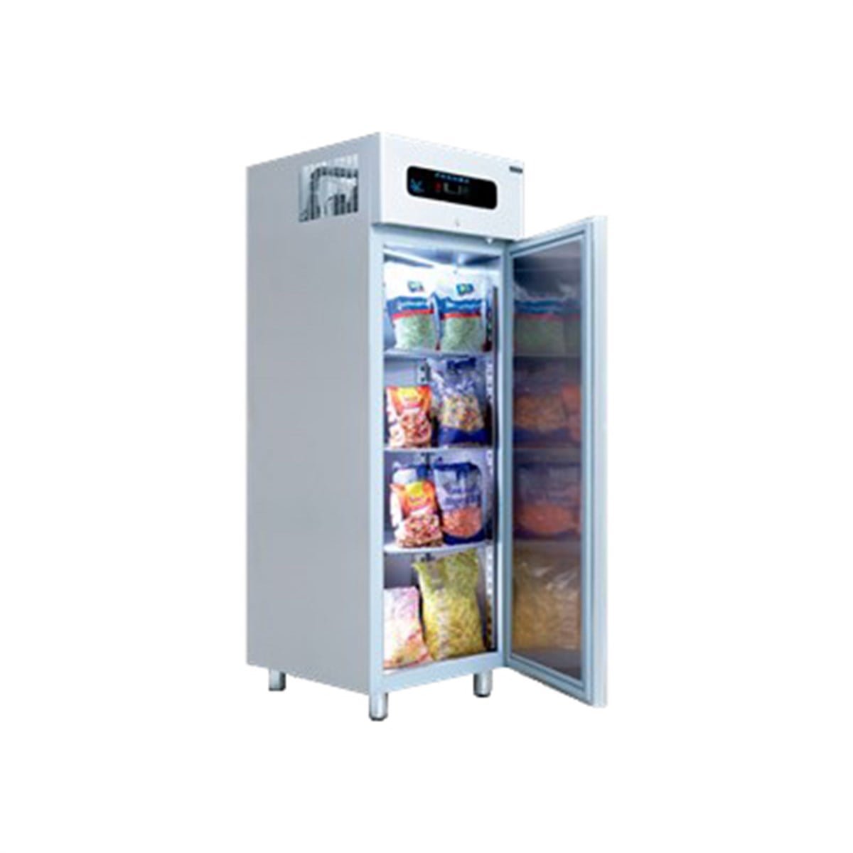 Frenox Dik Tip Tek Kapılı Buzdolabı 70*71*205 cm ,0,57 Kw