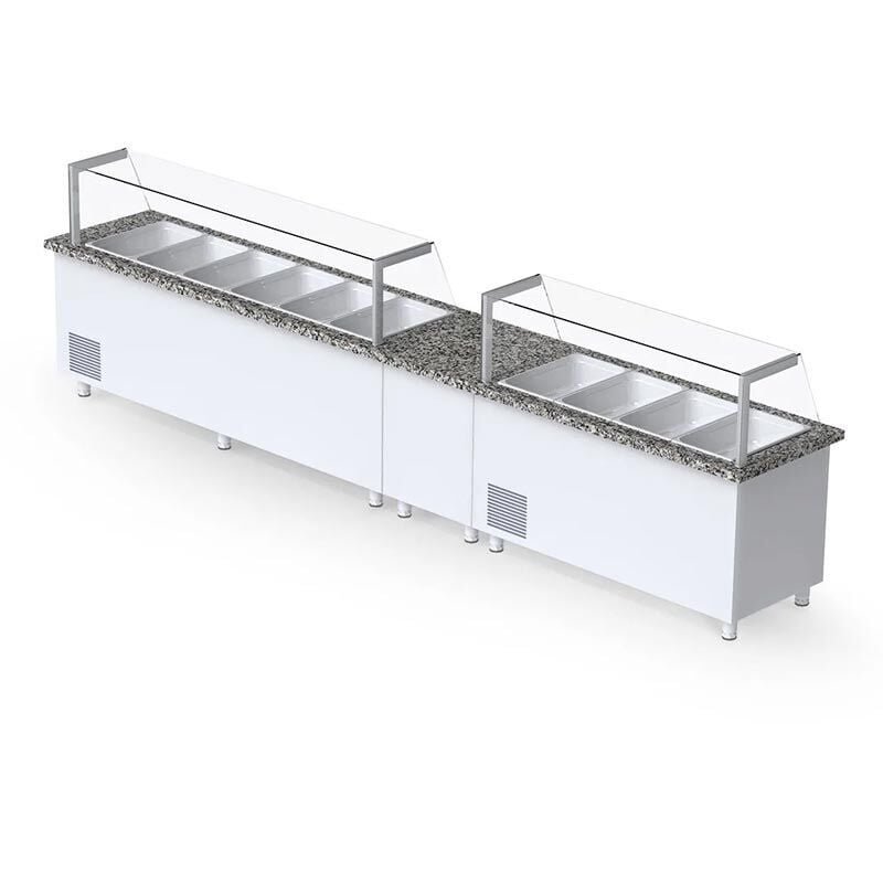 Iceinox Servis Buzdolabı-Servis Ünitesi 2 Kapılı STH F 330 CR, 150x80x132 - Görsel 2