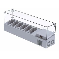 Öztiryakiler PZC 72 YUKSEK PLEXIGLASS KAPAKLI PIZZA HAZIRLIK UNITESI (79E3.PZC72.H0) - Görsel 13