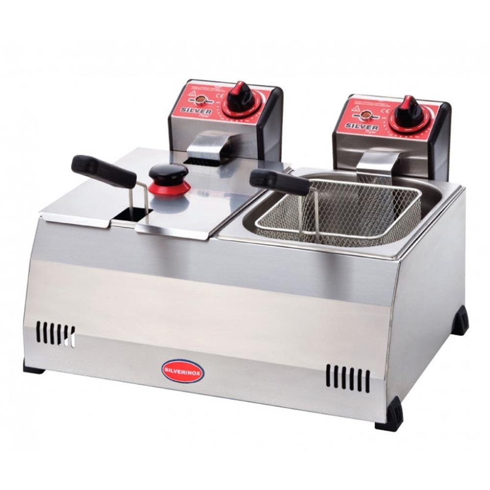 IŞIKGAZ ELEKTRİKLİ FRİTÖZ 5+5L 56x56x37