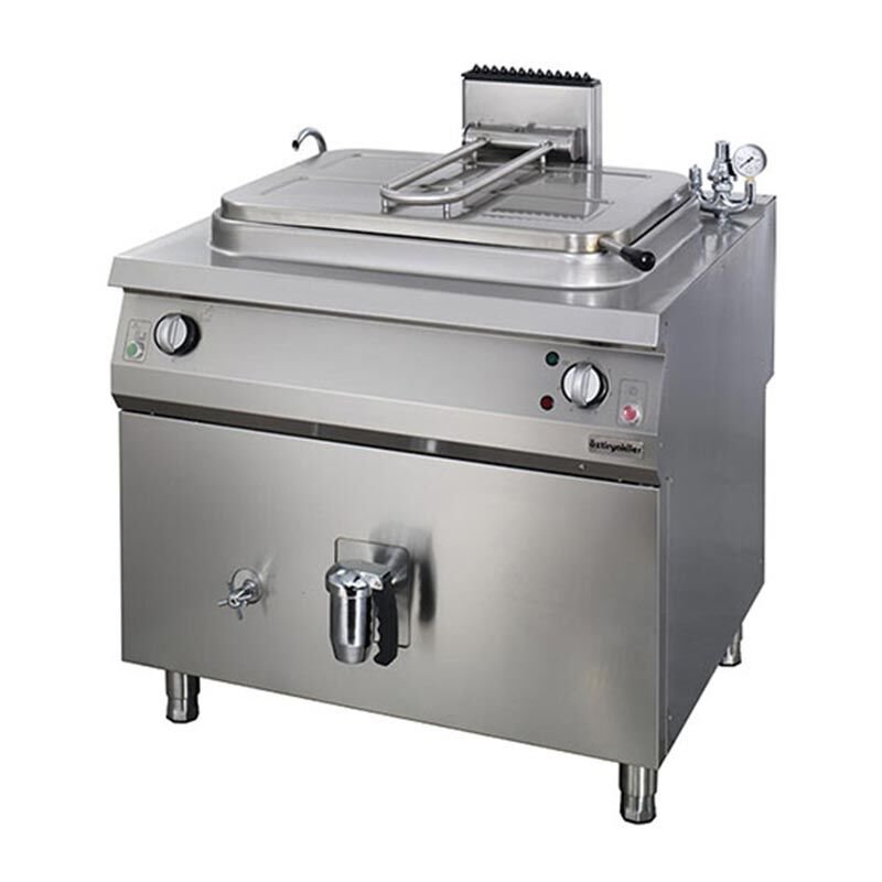 Öztiryakiler İndirekt Kaynatma Tenceresi, 250 L, Elektrikli, 7855.N1.10908.07 - Görsel 2
