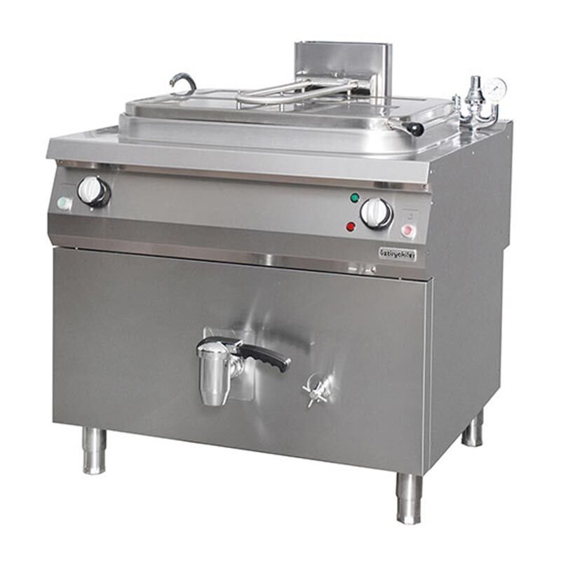 Öztiryakiler İndirekt Kaynatma Tenceresi, 250 L, Gazlı, 7855.N1.80908.03 - Görsel 2