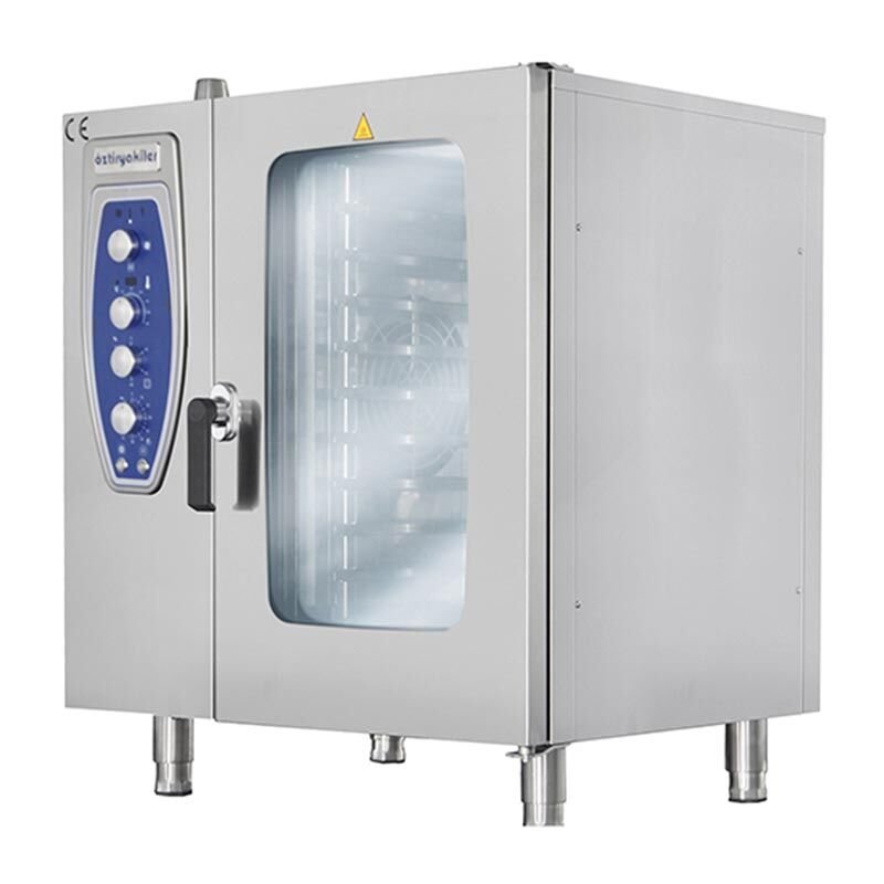 Öztiryakiler OKFE 102 Konveksiyonlu Kızaklı Fırın, 10 Adet GN 2/1 Tepsi Kapasiteli, Elektrikli, 7890.10G21.01