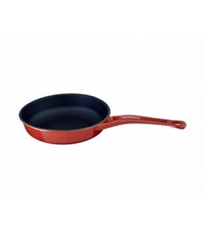 Lava Döküm  Kızartma Tavası, Metal Kulplu. Çap24cm.