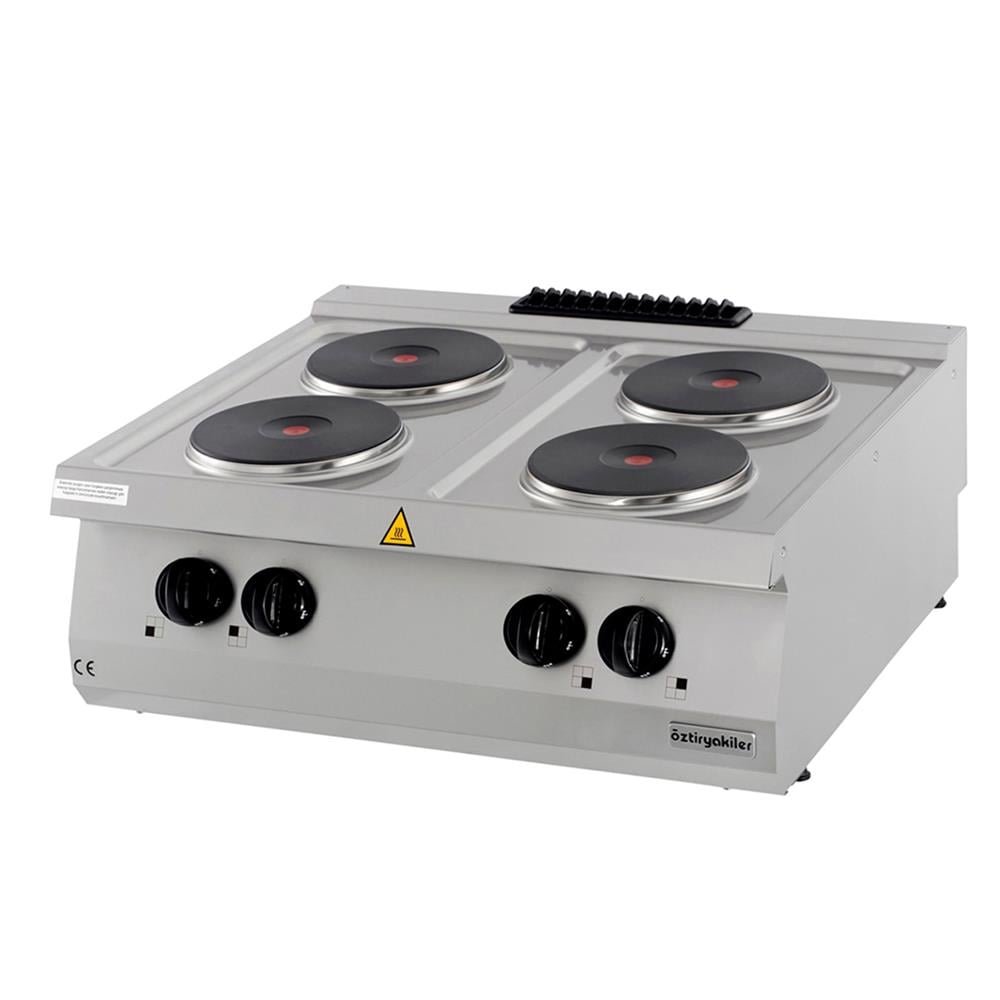 ÖZTİRYAKİLER SET ÜSTÜ DÖRTLÜ OCAK ELEKTRİKLİ 80*70*30