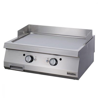 Öztiryakiler 900 SERİ SET ÜSTÜ GRİLL PLATE DÜZ GAZLI 80*90*30-SERT KROM KAPLI (7864.N1.80903.16C)