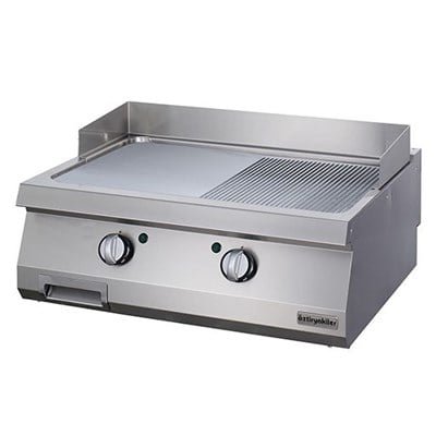 Öztiryakiler 900 SERİ SET ÜSTÜ GRİLL PLATE Y.OLUKLU ELEKTRİKLİ 80*90*30 (7864.N1.80903.14)