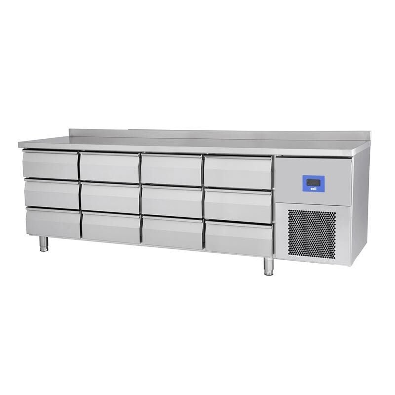 Öztiryakiler TA 360 LMV 3 INOX KAPI YATAY TIP DERIN DONDURUCU (79E3.36LMV.00) - Görsel 9