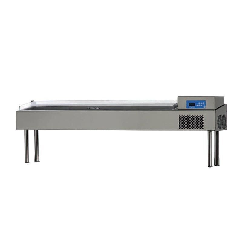 Öztiryakiler PZC 54 YUKSEK PLEXIGLASS KAPAKLI  PIZZA HAZIRLIK UNITESI (79E3.PZC54.H0)