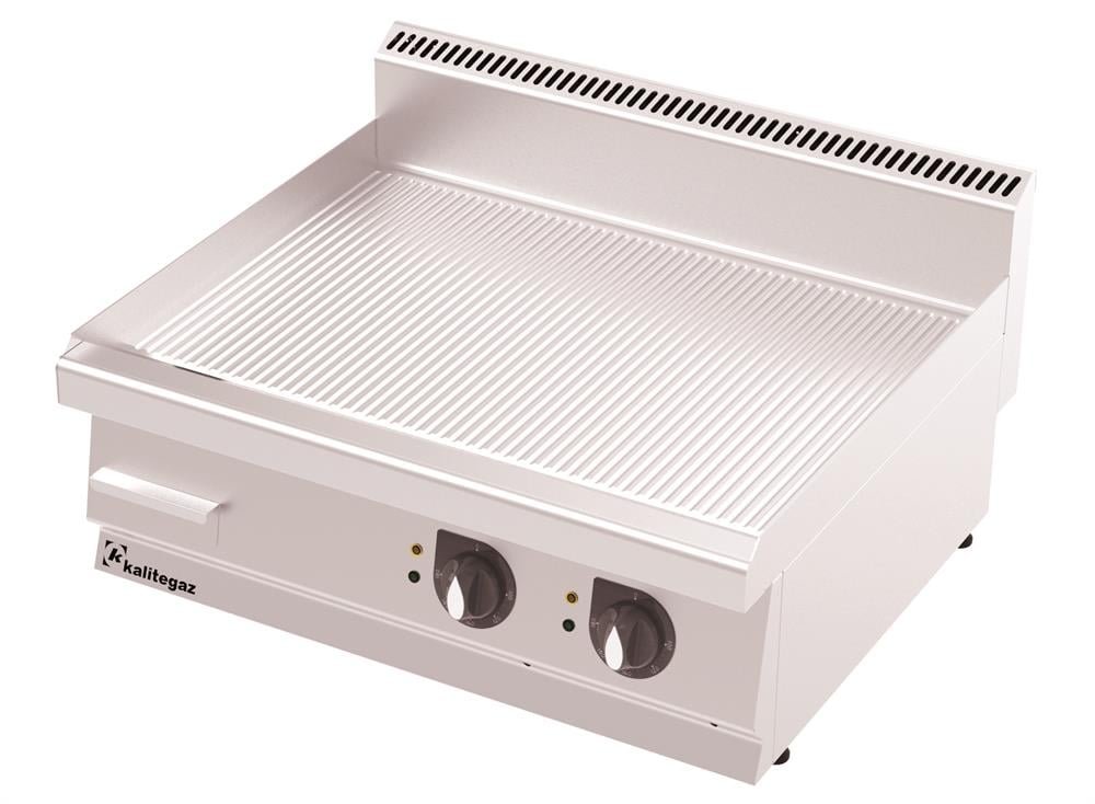 Pleyt Izgara, Elektrikli, Oluklu 900 x 700 x 290 mm