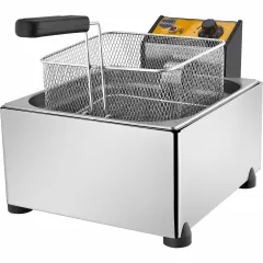 Remta Tekli Kapaklı  Fritöz, 8 lt ,Elektrikli ,  33x48x29 cm, R101