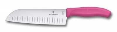 Victorinox Santoku Bıçak 17 cm FıbroxPembe Blister Vt 6 8526 17L5B