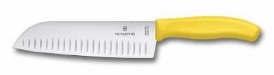 Victorinox Santoku Bıçak 17 cm FıbroxSarı Blister Vt 6 8526 17L8B