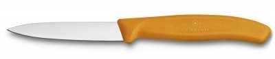 Victorinox Soyma Bıçağı 8 cm Düz Asc Turuncu Vt 6 7606 L119