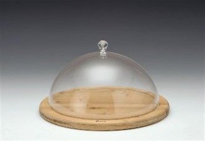 Zicco Ahşap Altlı Fanus 30 cm R 30 cm