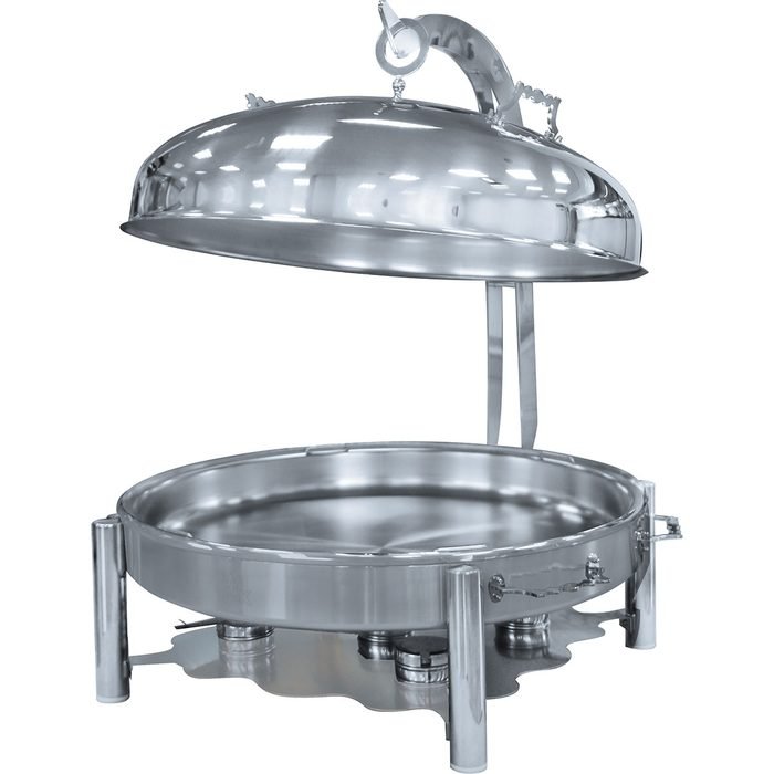 Öztiryakiler CHAFING DISH YUVARLAK 60 CM KAPAK ORTADOGU MODEL ASKILI (045M.2529G.21)