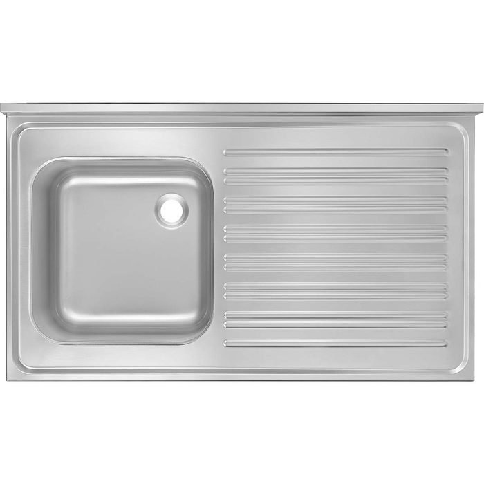 Öztiryakiler TABLALI EVYE 100*60 TEK GOZ SAG DAMLALIK 40*40*25 1,00 MM (0754.106A0.15)