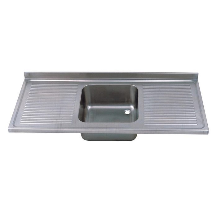 Öztiryakiler TABLALI EVYE 160*60 TEK GÖZ ÇİFT DAMLALIKLI 40*40*25 GÖZLÜ 1,00 MM (0754.166A0.13)