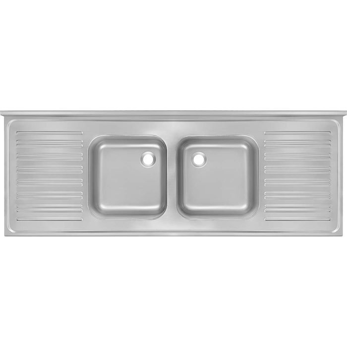 Öztiryakiler TABLALI EVYE 160*60 ÇİFT GÖZ ÇİFT DAMLALIKLI 40*40*25 GÖZLÜ 1,00 MM (0754.166A0.23)