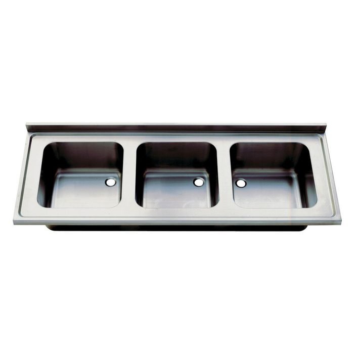 Öztiryakiler TABLALI EVYE 180*70 ÜÇ GÖZ DAMLALIKSIZ 50*50*30 GÖZLÜ 1,00 MM (0754.187C0.35)
