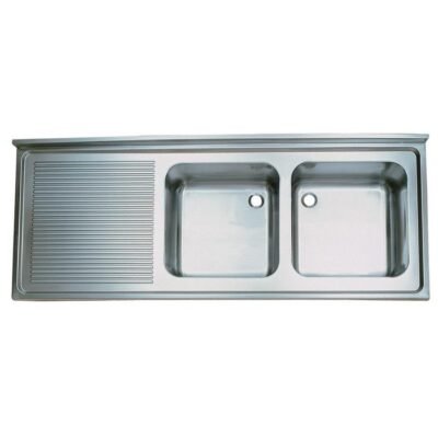 Öztiryakiler TABLALI EVYE 210*70 ÇİFT GÖZ SOL DAMLALIKLI 60*50*30 GÖZLÜ 1,00 MM (0754.217D0.21)