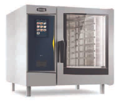 MAGISTAR – TS Dokunmatik Ekran 6 GN 1/1 Kombi Fırın – Boylerli Güç- 11,1 kW Elk. Voltaj- 380-415 V 3N/50-60 Hz. Ölçüler- 867 x 775 x 808 mm.