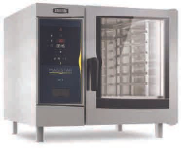 Zanussi Professional MAGISTAR – DI Dijital Ekran 6 GN 1/1 Kombi Fırın – Boylersiz