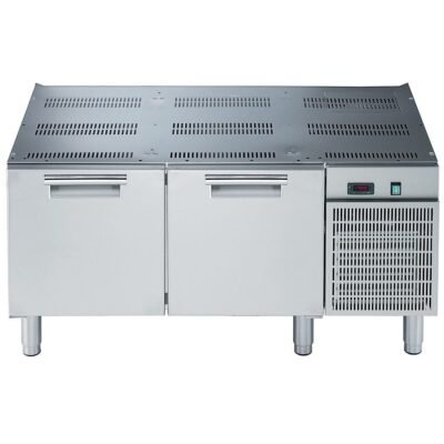 Electrolux Professional, Endüstriyel Soğutmalı cihaz altı tezgah, 2 çekmeceli, +10/-2°C, otomatik defrost-R290 – Ölçüler: GxDxY 1200x830x600 mm, 391602