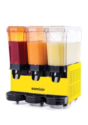 Samixir 20+20+20 L Klasi̇k Triple Fiski̇yeli̇+fiski̇yeli̇+fiski̇yeli̇ Soğuk İçecek Di̇spenseri̇ SARI-R134A-50/60HZ (60.SSSY)