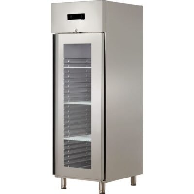 Öztiryakiler GN 600 NMV CIFT YARIM CAM KAPI DIK TIP BUZDOLABI (7919.06NMV.11)