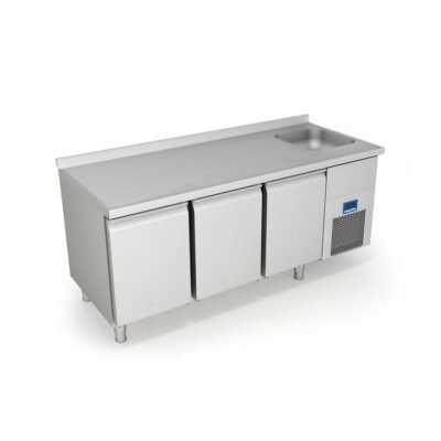 Öztiryakiler TAG 370 NTV ÜÇ INOX KAPILI EVYELİ BUZDOLABI (7919.37NTV.E0)