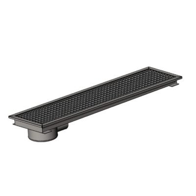 Öztiryakiler YER IZGARASI TAVALI KENARDAN SIFONLU -ARKADAN CIKISLI Q100 PVC 290*290 (7960.02929.1Y5)