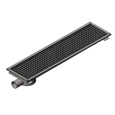 Öztiryakiler YER IZGARASI TAVALI KENARDAN SIFONLU –ONDEN CIKISLI Q100 PVC 1620*290 (7960.16229.1Y3)
