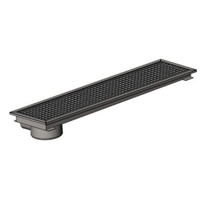 Öztiryakiler YER IZGARASI TAVALI KENARDAN SIFONLU -SOLDAN CIKISLI Q100 PVC 2060*290 (7960.20629.1Y4)